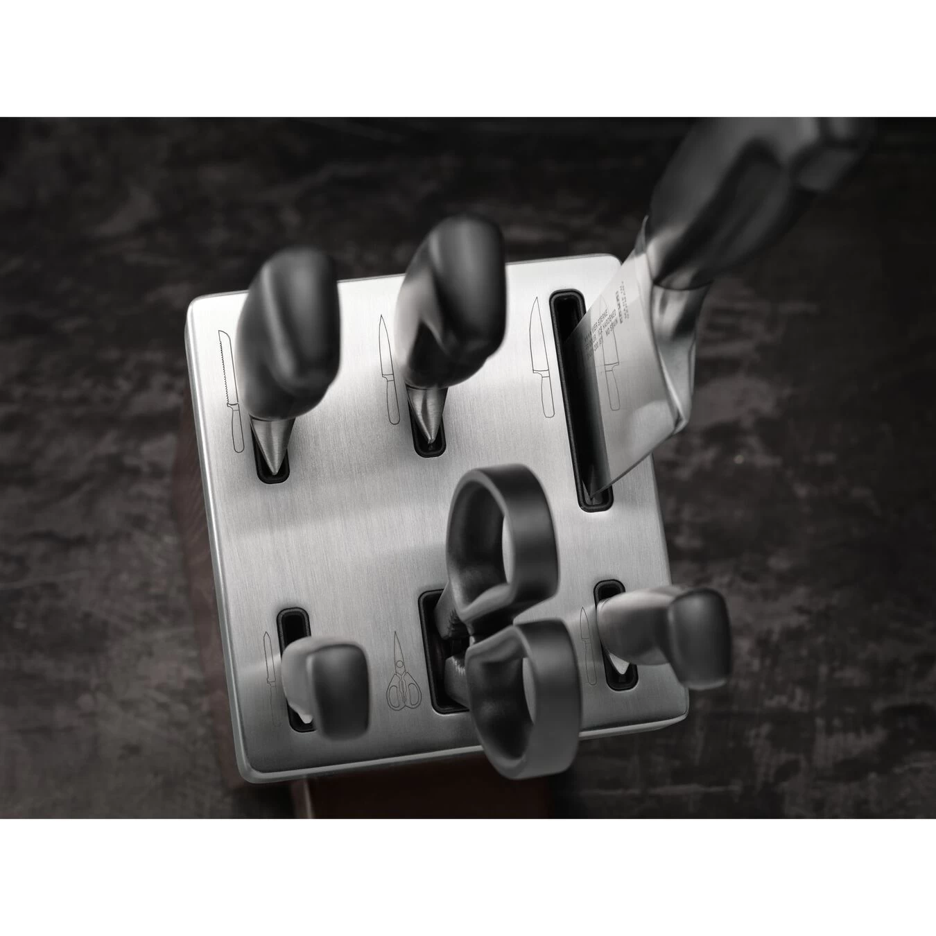 Zwilling Bloc De Couteaux Avec Technologie KiS 7-pcs, FrĂȘne â Image 3