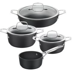 Ballarini Set De Casseroles 4 Pcs, Aluminium