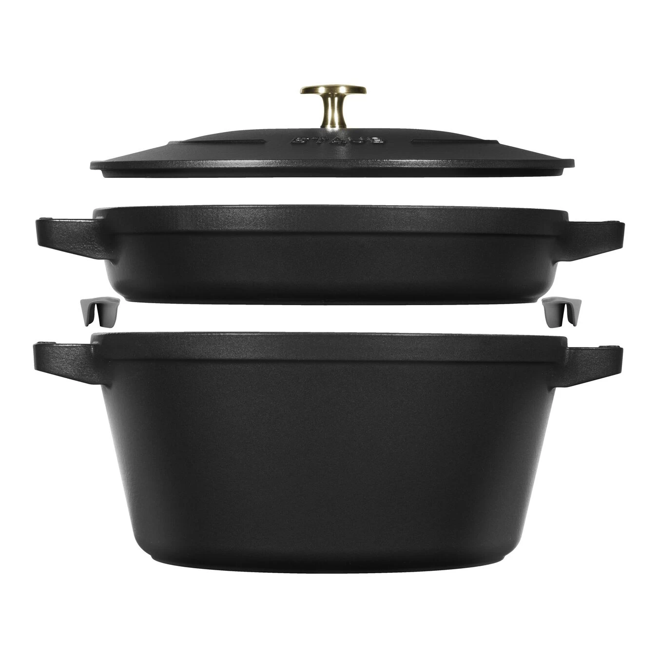 Staub Set Empilable 2-pcs, Fonte