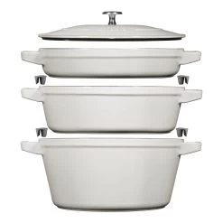 Staub Set Empilable 3-pcs, Fonte