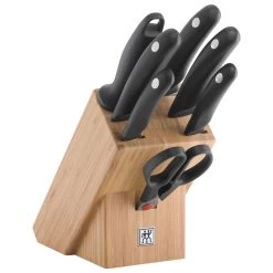 Zwilling Bloc De Couteaux 8-pcs, Bambou