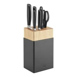 Zwilling Bloc De Couteaux 7-pcs, Noir