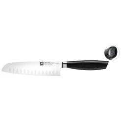 Zwilling Couteau Santoku 18 Cm, Noir