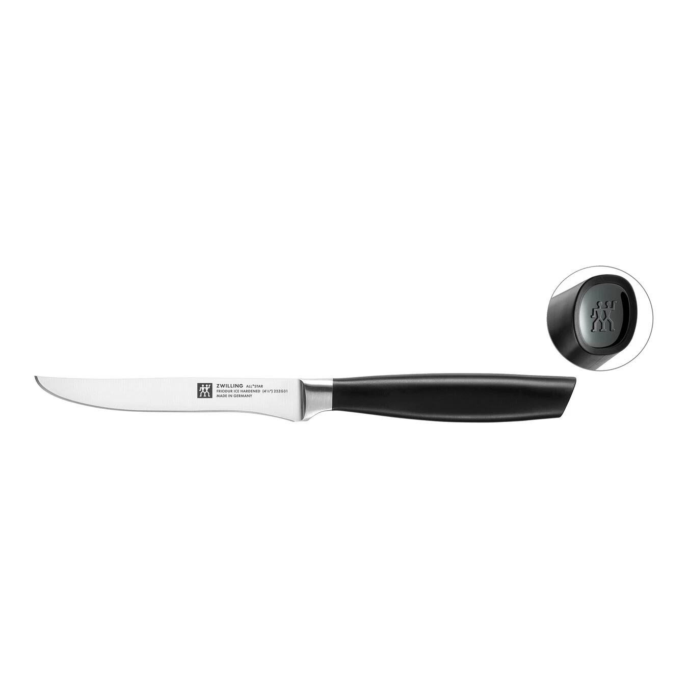 Zwilling Couteau Ă Steak 12 Cm, Noir