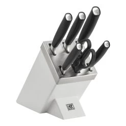 Zwilling Bloc De Couteaux Avec Technologie KiS 7-pcs, Argent