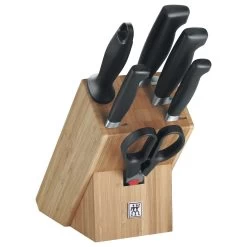 Zwilling Bloc De Couteaux 7-pcs, Bambou