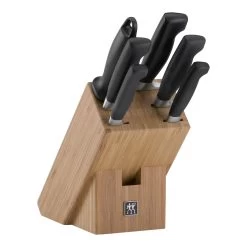 Zwilling Bloc De Couteaux 7-pcs, Bambou