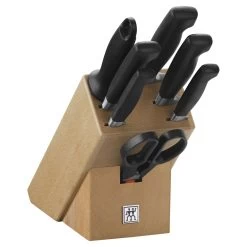 Zwilling Bloc De Couteaux 8-pcs, Hêtre