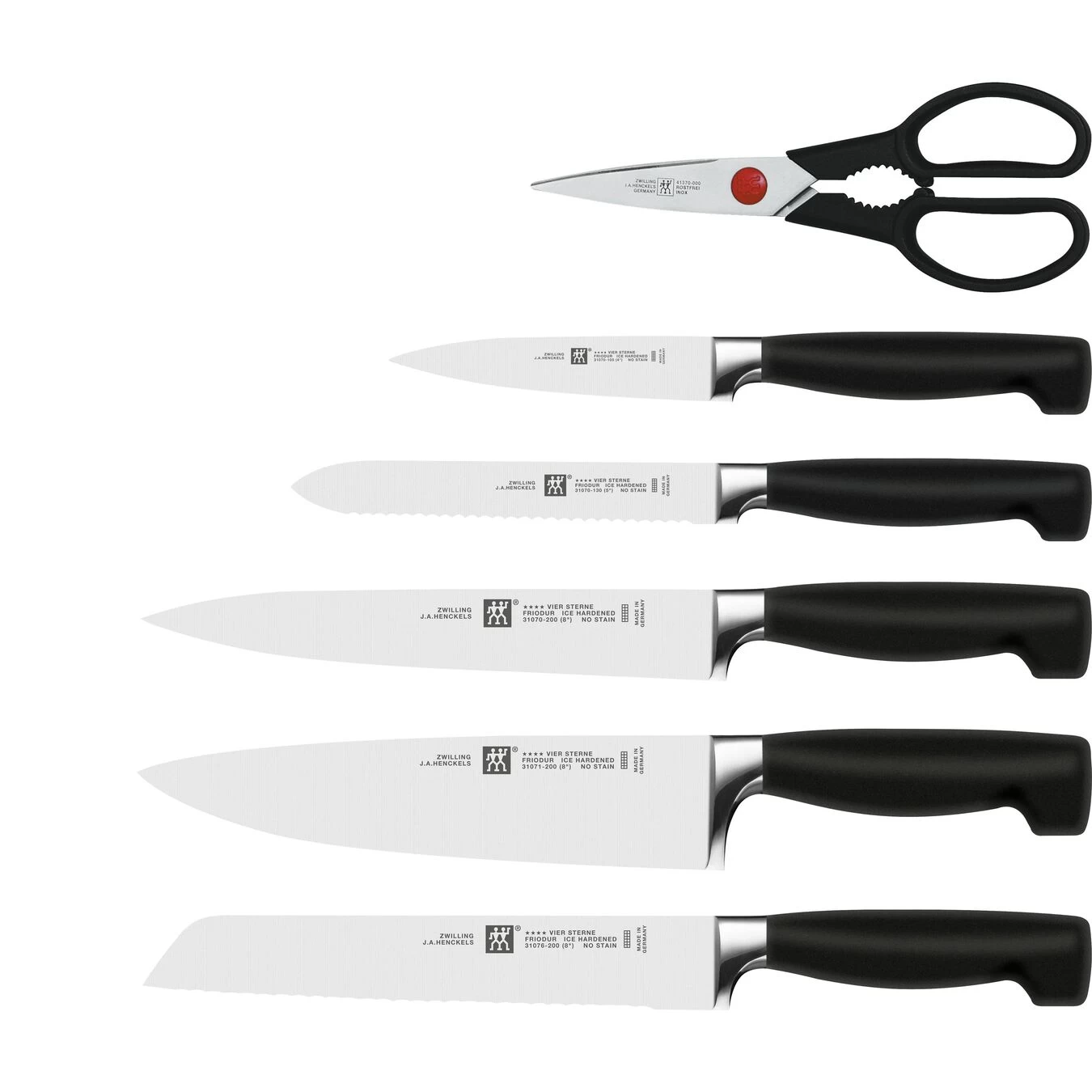 Zwilling Bloc De Couteaux Avec Technologie KiS 7-pcs, FrĂȘne â Image 2