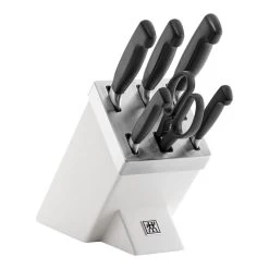 Zwilling Bloc De Couteaux Avec Technologie KiS 7-pcs, Frêne