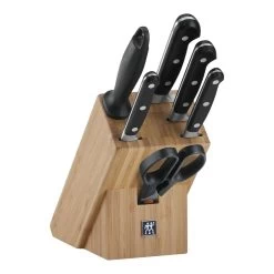 Zwilling Bloc De Couteaux 7-pcs, Bambou