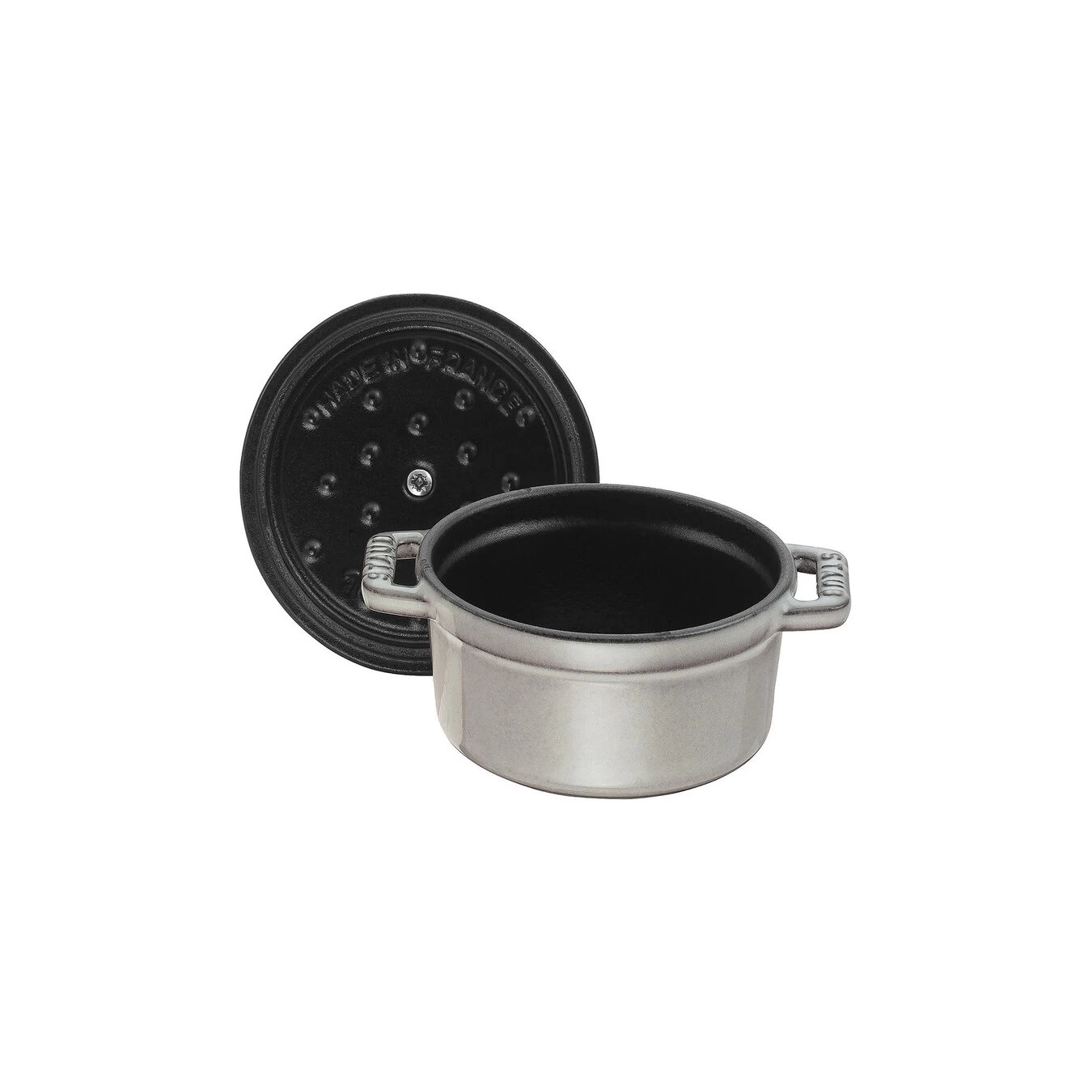 Staub Cocotte 12 Cm, Rond(e), Gris Graphite, Fonte – Image 2
