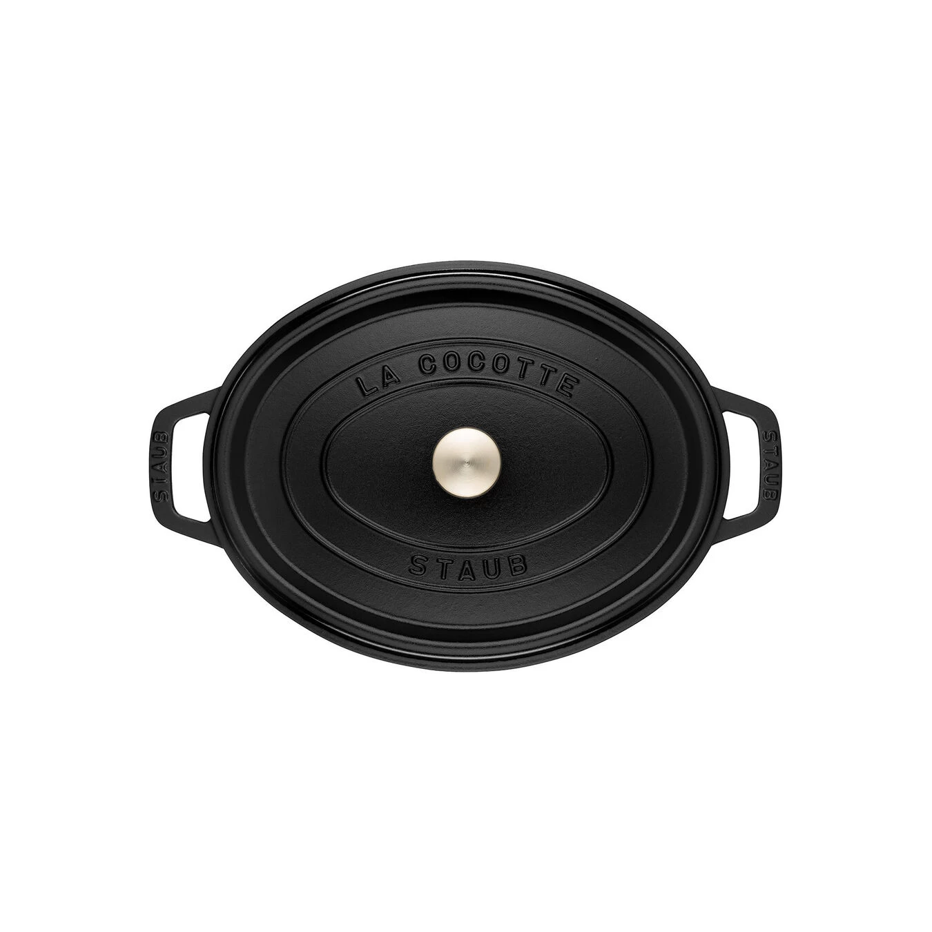 Staub Cocotte 41 Cm, Ovale, Noir, Fonte – Image 3