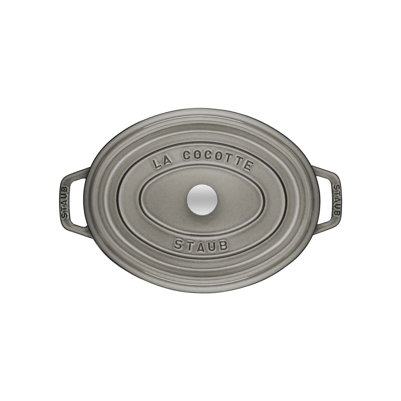 Staub Cocotte 33 Cm, Ovale, Gris Graphite, Fonte – Image 2