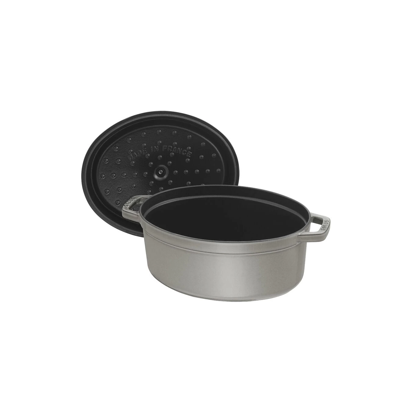 Staub Cocotte 33 Cm, Ovale, Gris Graphite, Fonte – Image 4
