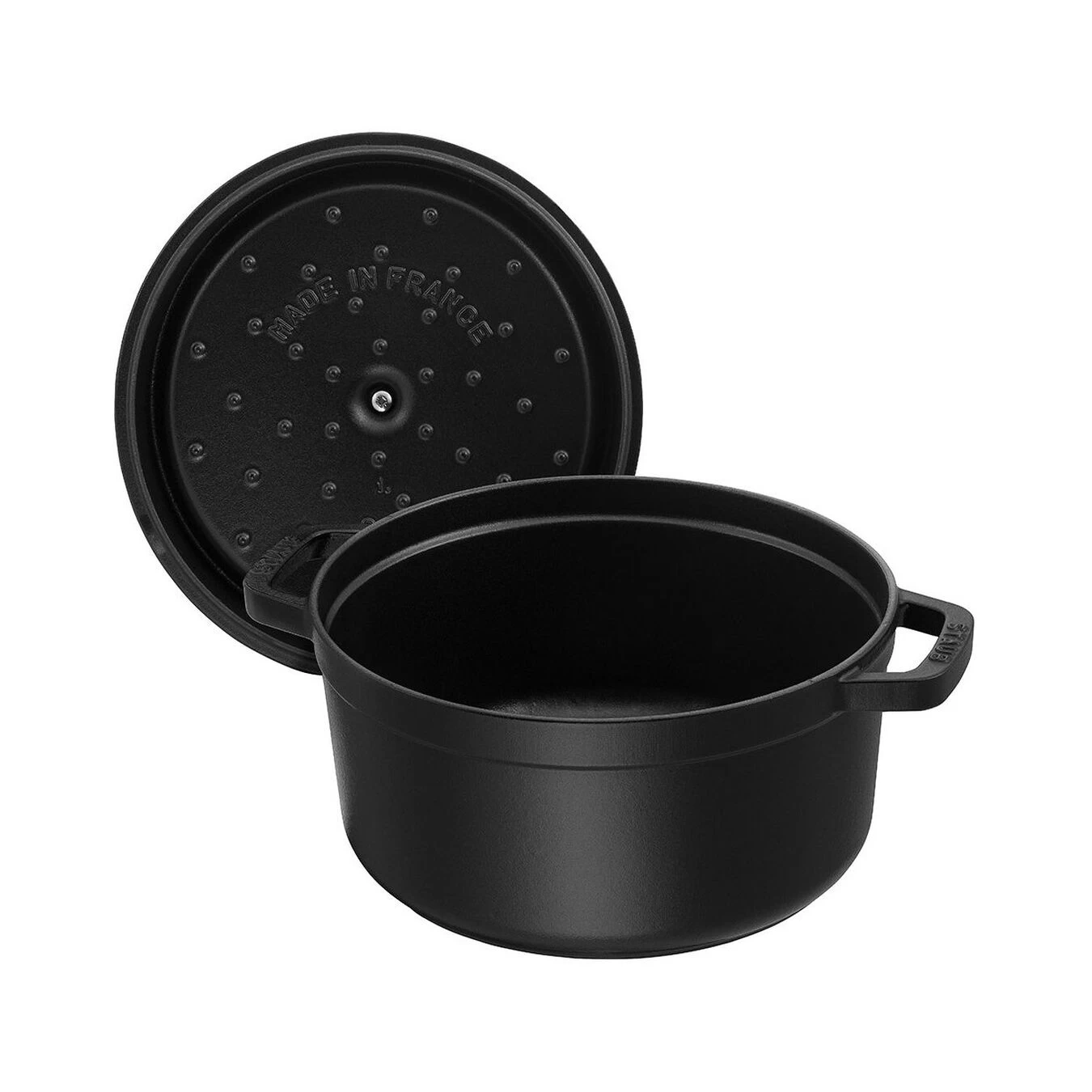 Staub Cocotte 20 Cm, Rond(e), Noir, Fonte – Image 2