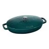 Staub Plat Empilable Avec Couvercle 33 Cm, Fonte