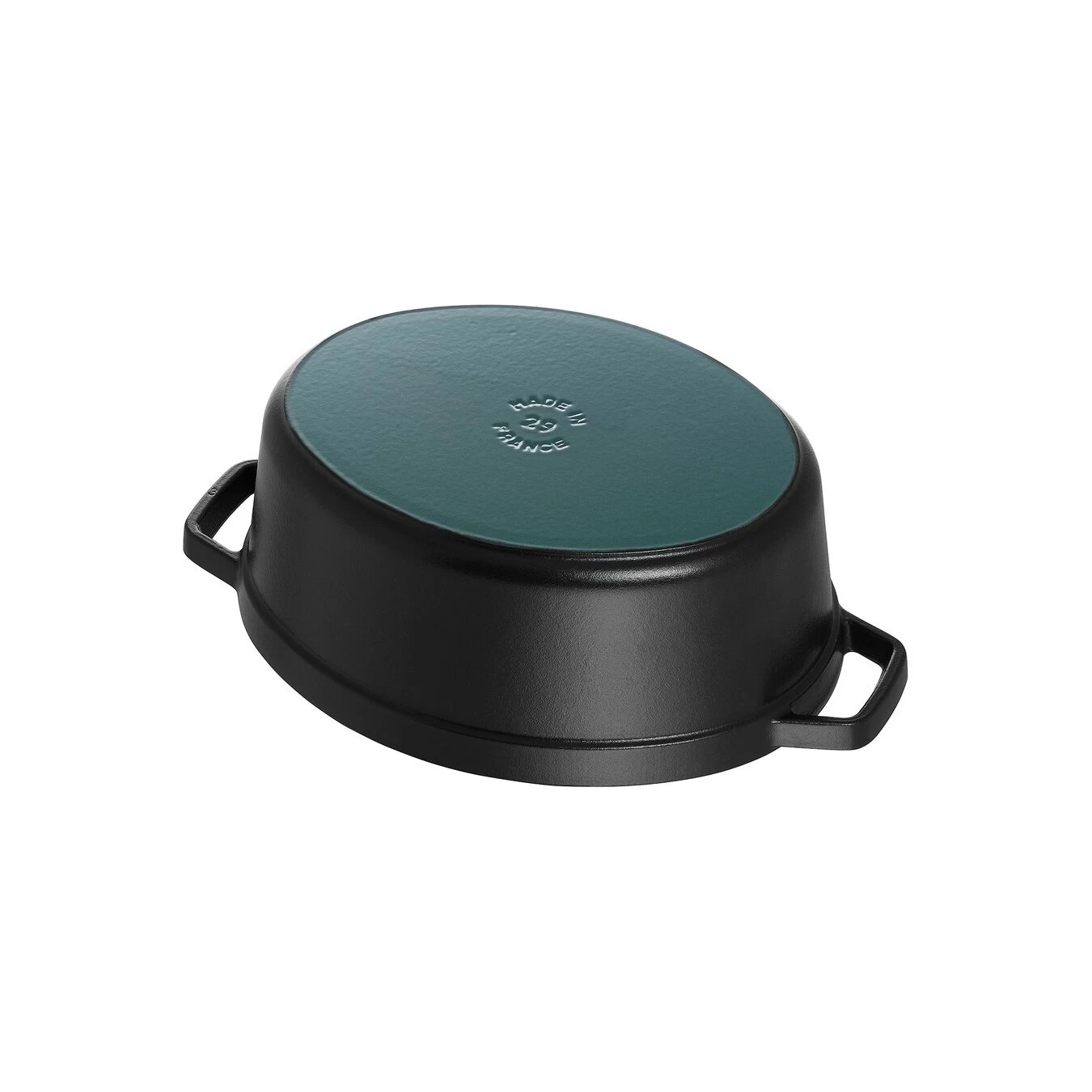 Staub Cocotte 27 Cm, Ovale, Noir, Fonte – Image 2