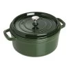 Staub Cocotte 26 Cm, Rond(e), Basilic, Fonte