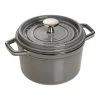 Staub Cocotte 14 Cm, Rond(e), Gris Graphite, Fonte