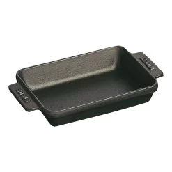 Staub Plat Empilable 18 X 11 Cm, Fonte
