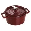 Staub Cocotte 22 Cm, Rond(e), Grenadine, Fonte