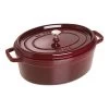 Staub Cocotte 33 Cm, Ovale, Grenadine, Fonte