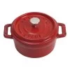Staub Mini Cocotte 10 Cm, Rond(e), Cerise, Fonte