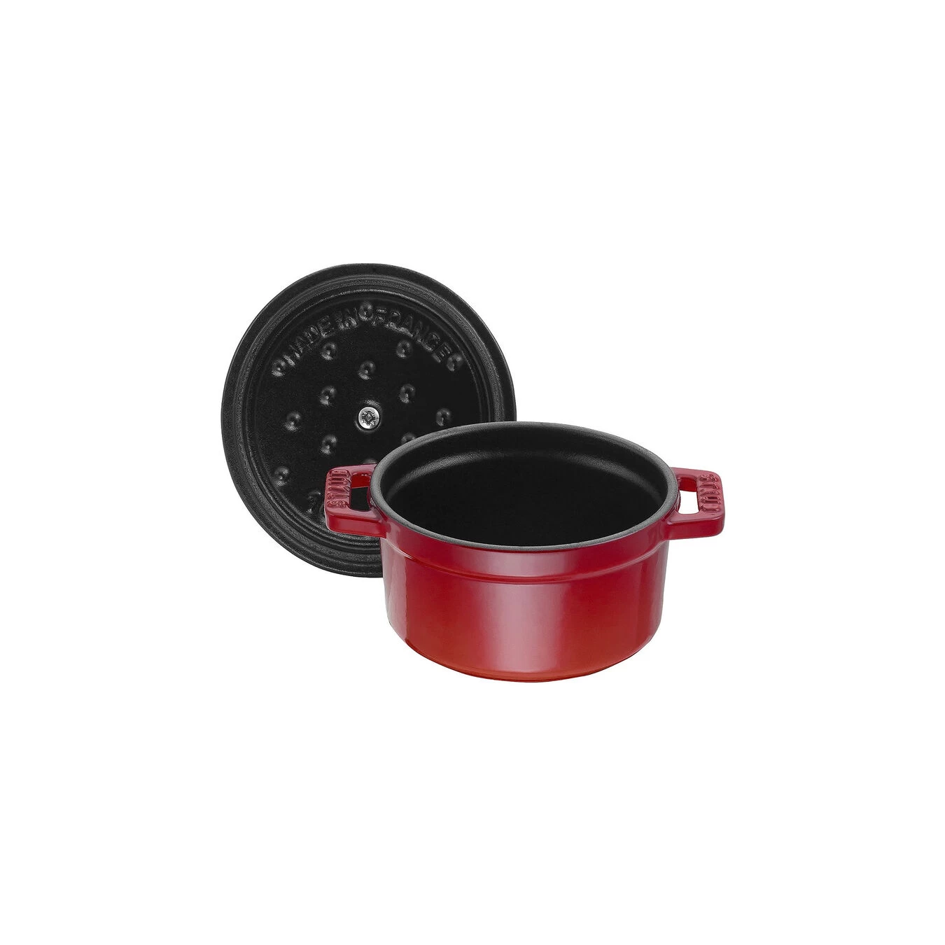 Staub Mini Cocotte 10 Cm, Rond(e), Cerise, Fonte – Image 5