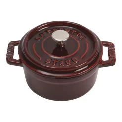Staub Mini Cocotte 10 Cm, Rond(e), Grenadine, Fonte
