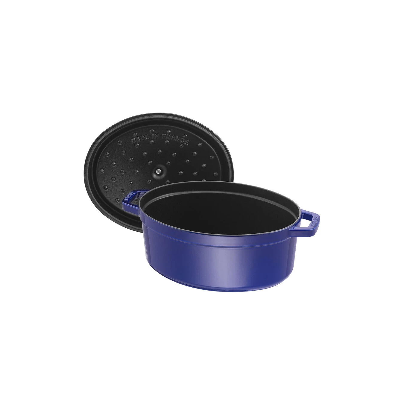 Staub Cocotte 33 Cm, Ovale, Bleu Intense, Fonte – Image 3