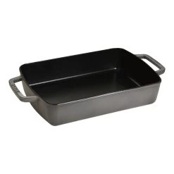 Staub Plat Empilable 30 X 20 Cm, Fonte