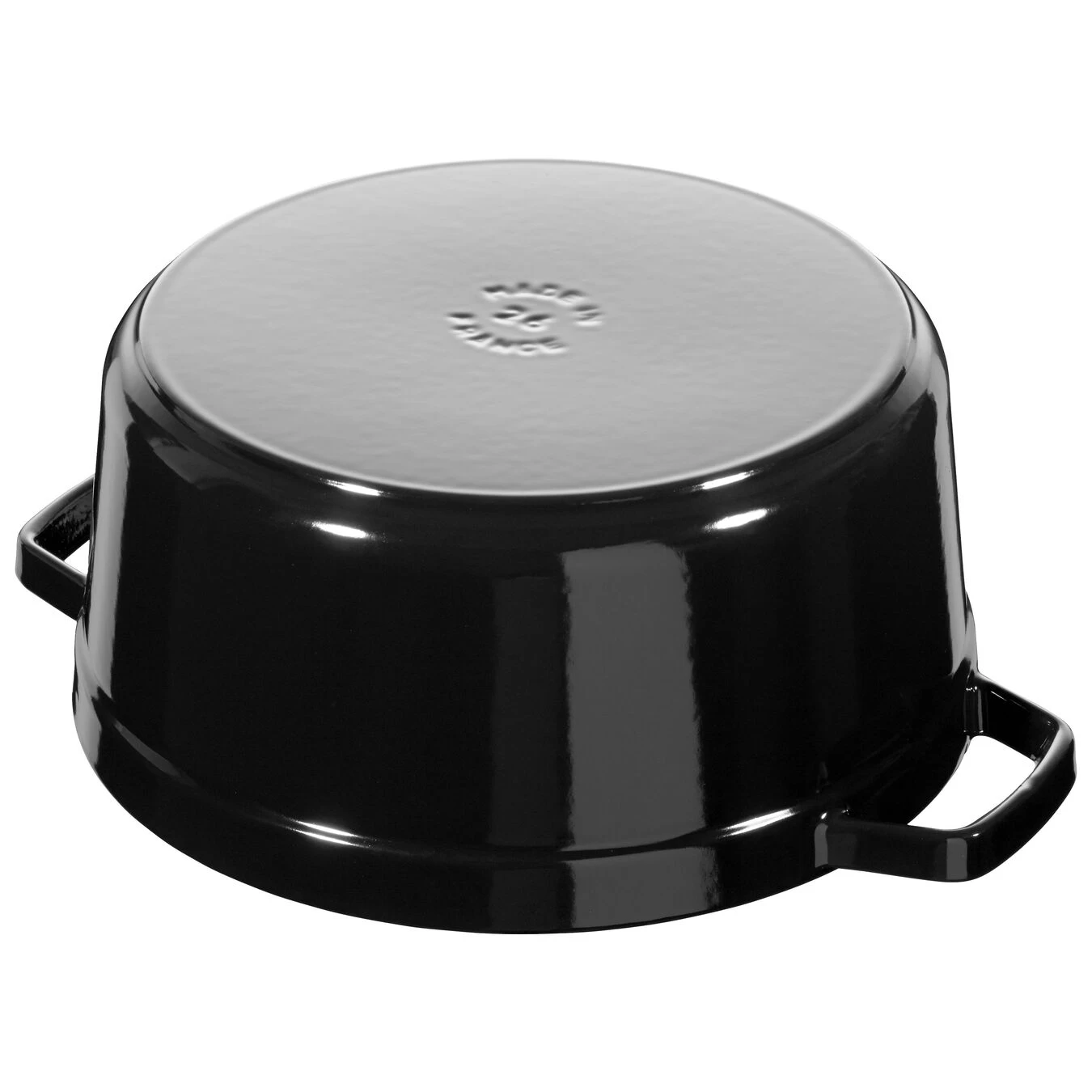 Staub Cocotte 33 Cm, Ovale, Noir Brillant, Fonte – Image 2
