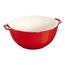 Staub Bol 25 Cm, Céramique, Cerise