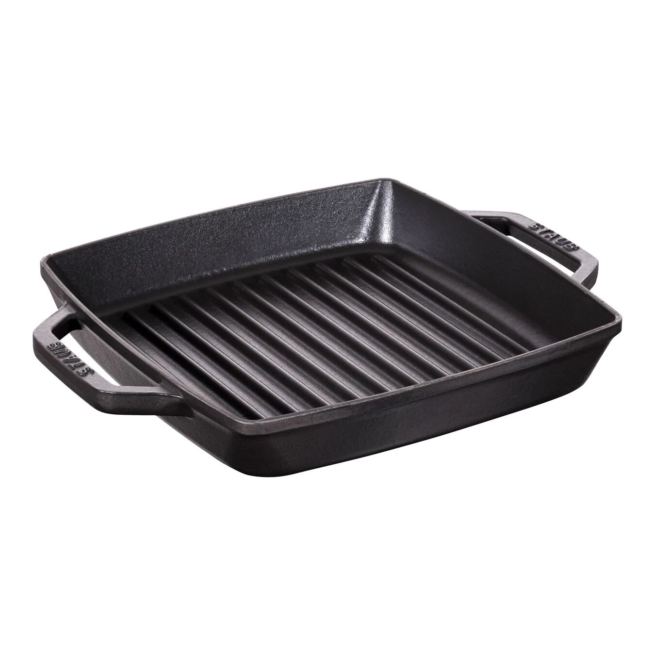Staub Gril 23 Cm, Fonte, Noir
