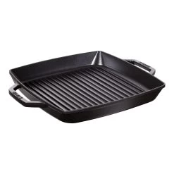 Staub Gril 33 Cm, Fonte, Noir