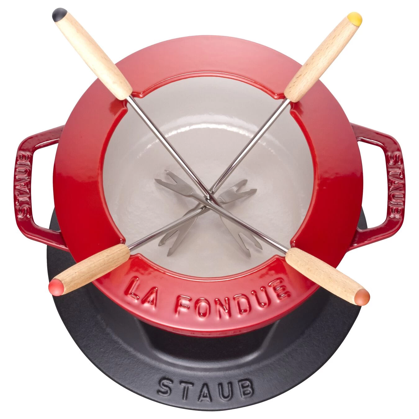 Staub Service à Fondue 16 Cm, Cerise – Image 4