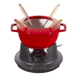 Staub Service Ă Fondue 16 Cm, Cerise