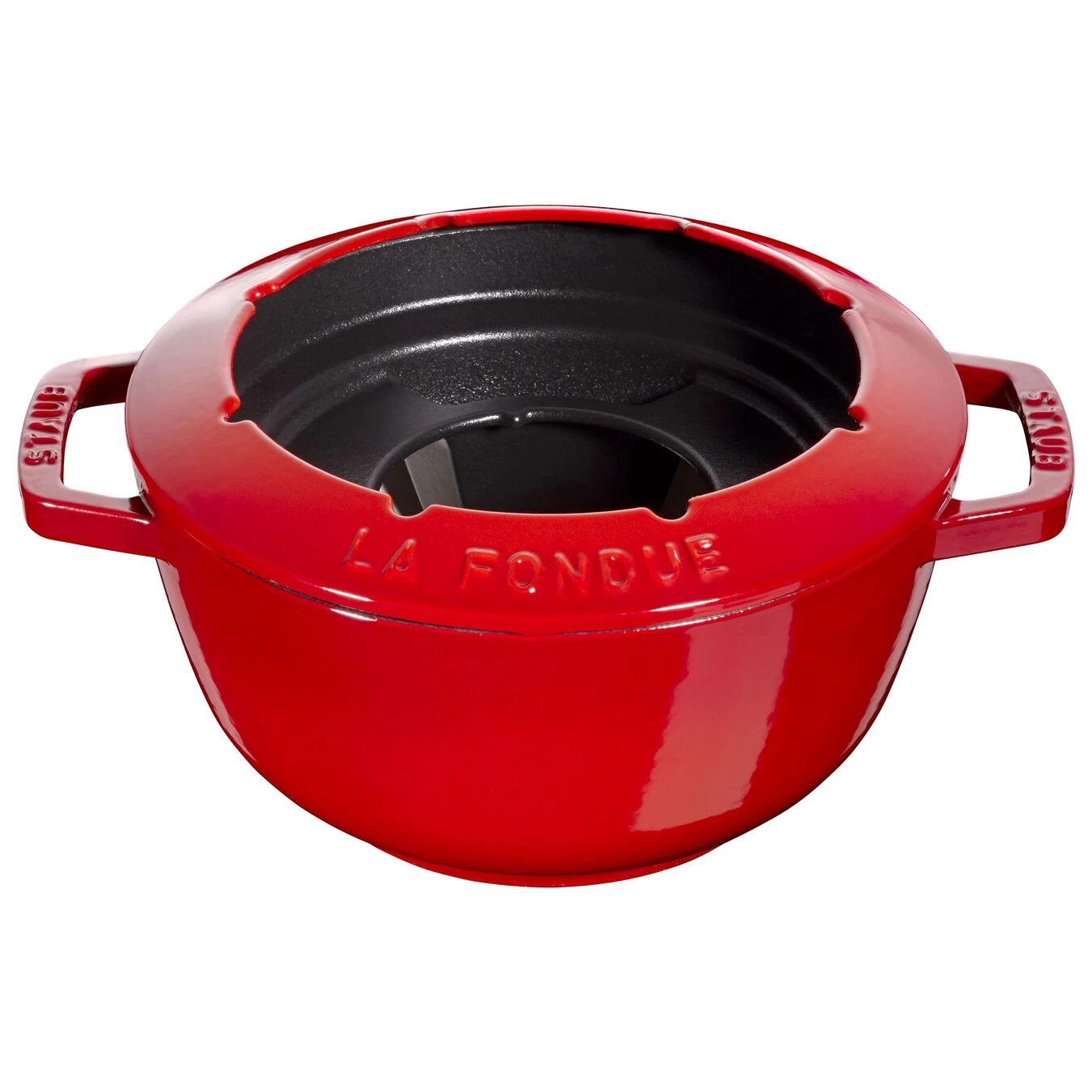 Staub Service à Fondue 20 Cm, Cerise – Image 3