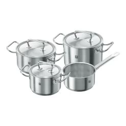 Zwilling Ensemble De Casseroles 4-pcs, Inox 18/10