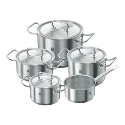 Zwilling Ensemble De Casseroles 5-pcs, Inox 18/10