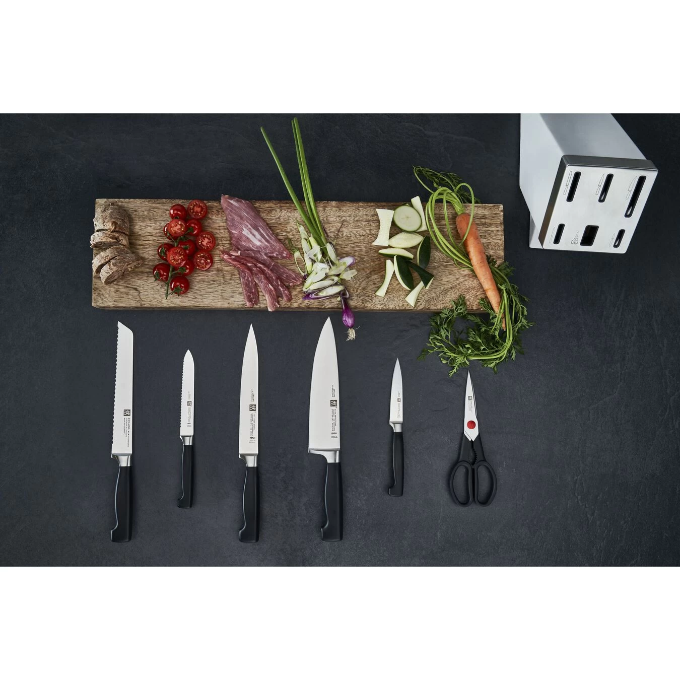 Zwilling Bloc De Couteaux Avec Technologie KiS 7-pcs, FrĂȘne â Image 5