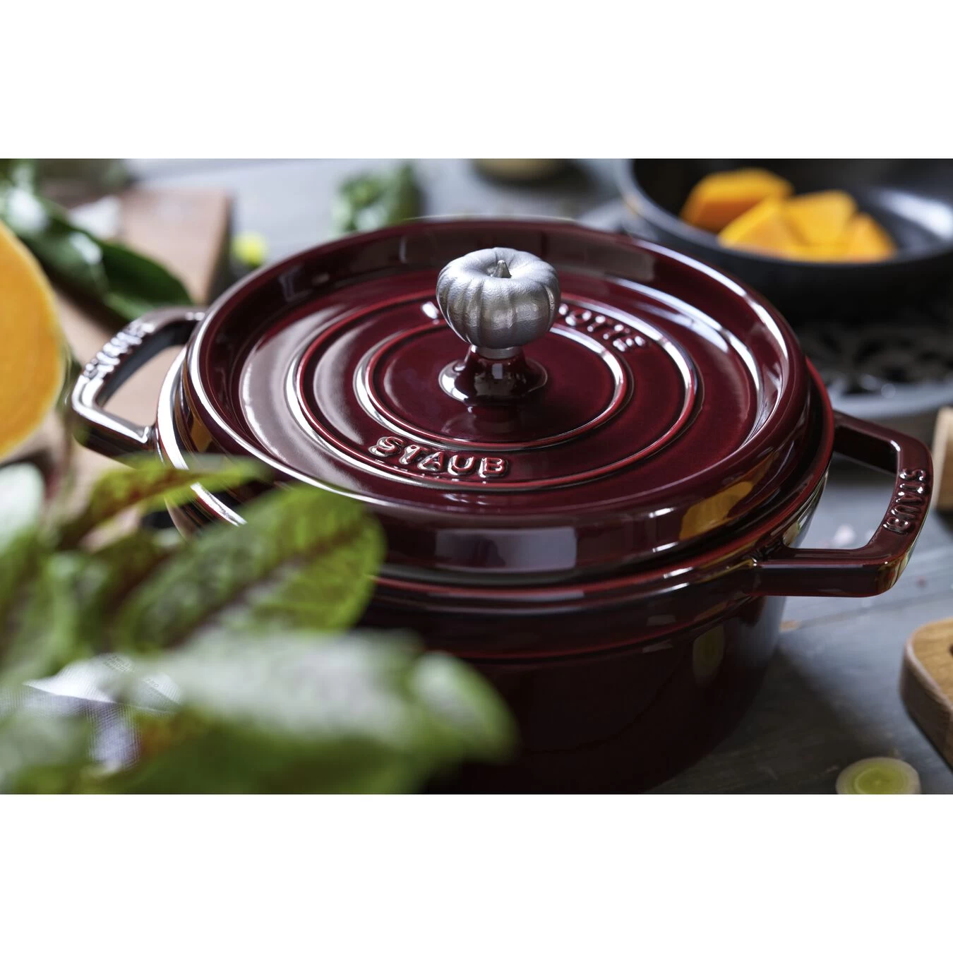 Staub Cocotte 24 Cm, Rond(e), Grenadine, Fonte – Image 4