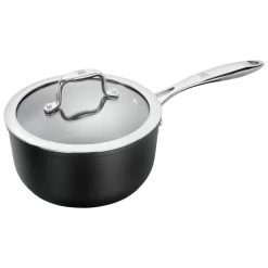 Zwilling Casserole 18 Cm, Aluminium, Noir