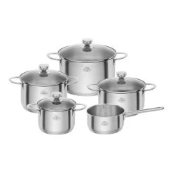 Ballarini Ensemble De Casseroles 5-pcs, Inox 18/10