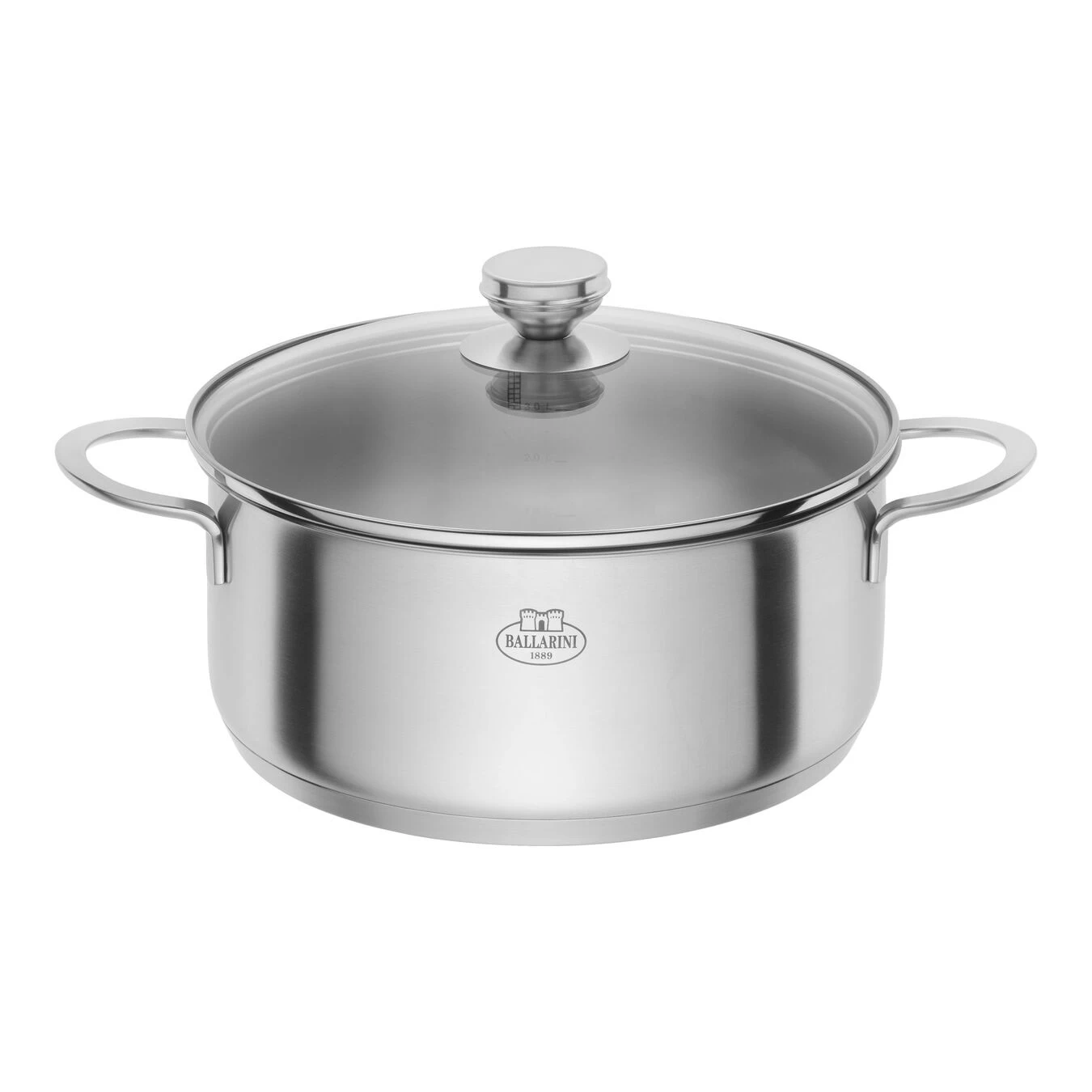 Ballarini Faitout 24 Cm, Inox 18/10