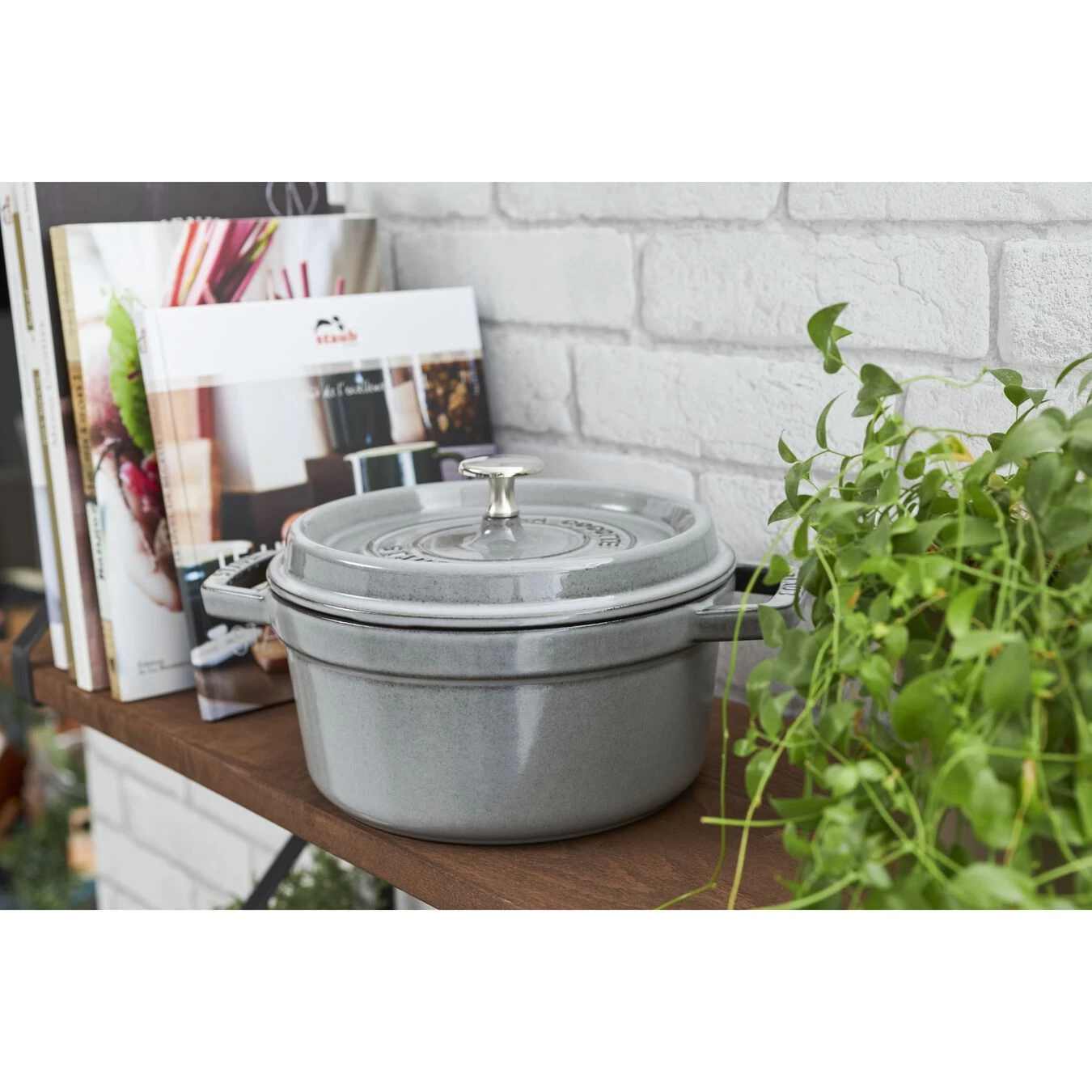 Staub Cocotte 18 Cm, Rond(e), Gris Graphite, Fonte – Image 6