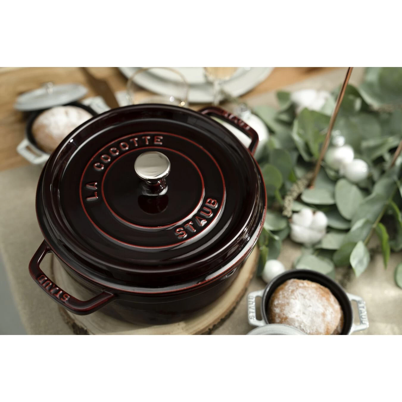 Staub Cocotte 26 Cm, Rond(e), Grenadine, Fonte – Image 6